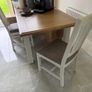 Ez living georgia dining table and 4 chairs + 2 ikea chairs + georgia lamp table Image 3
