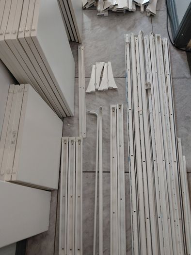 Ikea algot wall storage system