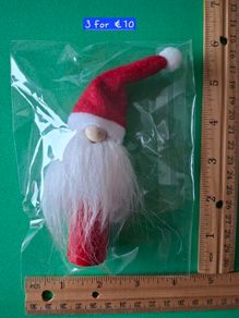 Santas & Gnomes & Angels (Handcrafted)