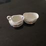 Reduced Cute little Aynsley creamer and  sugar dish Image 5