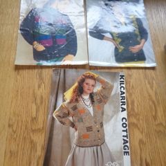 Vintage Knitting Patterns x 3 for Sale