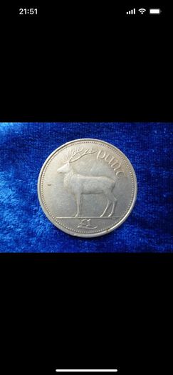 Ireland 1 Punt 1990 Coin