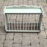 Beautiful Sage Green Wall-Mounted Plate Rack & Shelf Image 8
