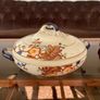 Antique Corona Ware Rosalind Round Covered Vegetable Tureen Image 2