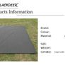 Wear-resistant tent Mat Ultralight Footprint Waterproof nylon Picnic Beach Blanket Camping Outdoor Tent Tarp Image 2