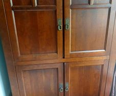 Beautiful Cabinet Office Home Work Station Hideaway unit