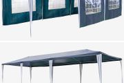 Gazebo Party Tent, Garden Tent, Event Gazebo - 3 x 9 m, 9 x 3 m + 8 Side Panels
