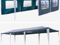 main image for ad Gazebo Party Tent, Garden Tent, Event Gazebo - 3 x 9 m, 9 x 3 m + 8 Side Panels