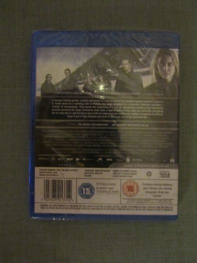 The Bridge Season 3 Blu Ray Scandi Drama - new and sealed