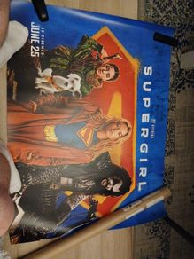 Supergirl Cinema Quad poster