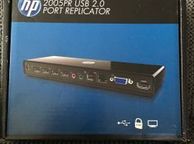 main image for ad HP 2005pr USB 2.0 Port Replicator - docking station (NEW)