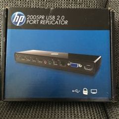 HP 2005pr USB 2.0 Port Replicator - docking station (NEW)