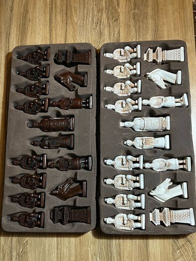 Chinese Terracotta Warriors Chess Set
