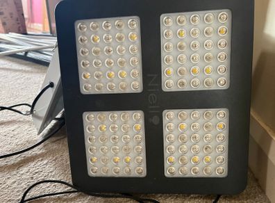 LED Grow lights and Extractor Fan