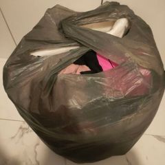 Bag of female clothes