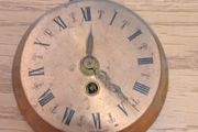 Vintage Copper Frying Pan Wall Clock   (1960s/1970s)