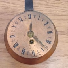 Vintage Copper Frying Pan Wall Clock   (1960s/1970s)