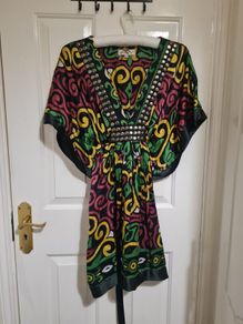 All About Me 100% silk dress tunic