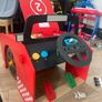Assembled wooden car with mini storage Image 2