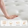 Small Double Mattress | 7-Zone Hybrid Pocket Spring Medium-Firm Bed Mattress Image 3