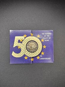 Ireland 2 Euro Treaty of Rome 50th Anniversary Coin Set Official Mint Pack