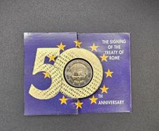 Ireland 2 Euro Treaty of Rome 50th Anniversary Coin Set Official Mint Pack