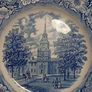 Liberty Blue Plate Independence Hall Image 2