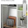 IKEA NORBERG Wall-Mount Drop-leaf table or desk with storage Image 3