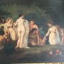 English School Painting bathers Image 5