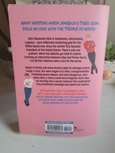 red,white&royal blue book