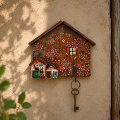 Handcrafted wooden key holders