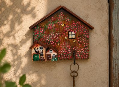 Handcrafted wooden key holders