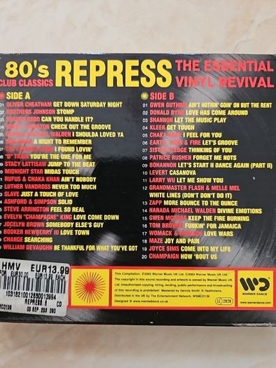 80's Club Classics Repress 2CD