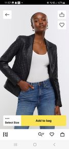 Real leather jacket