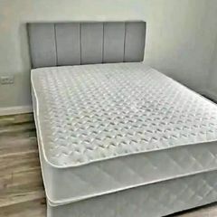Brand New Stylish single Divan Beds.. Multiple Options Of Headboards. Tufted Memory Foam Mattresses Available. Drawers Storage Available