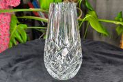 Waterford Crystal Cut Glass Flower Vase Lismore Pattern Signed 23cm