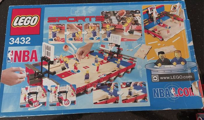Vintage NBA lego set