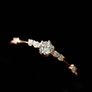 Beautiful Rose Gold Diamond Accent Ring - Brand New Image 3