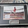 Framed and Personally Signed Arsenal Print By Alexander Lacazette with Certificate of Authentication Image 3
