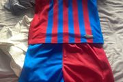 barcelona jersey medium kids