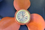 Rustic Vintage Propeller Clock