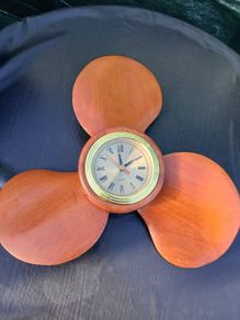 Rustic Vintage Propeller Clock