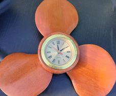 Rustic Vintage Propeller Clock