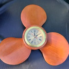 Rustic Vintage Propeller Clock