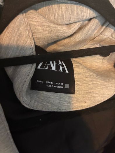 Beautiful Zara contrast hoodie jacket