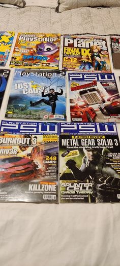 Playstation/Xbox Magazines (Demo Discs)