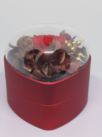 Heart Ring Box (Size 7x7x7 cm)