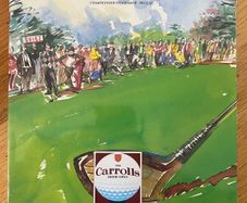 Very Rare 1993 Carrolls Irish Open Programme - Mount Juliet - Golf