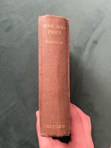 vintage War And Peace by Tolstoy