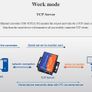 USR-TCP232-302 Tiny Size Serial RS232 to Ethernet TCP IP Server Module Ethernet Converter Support DHCP/DNS Image 9